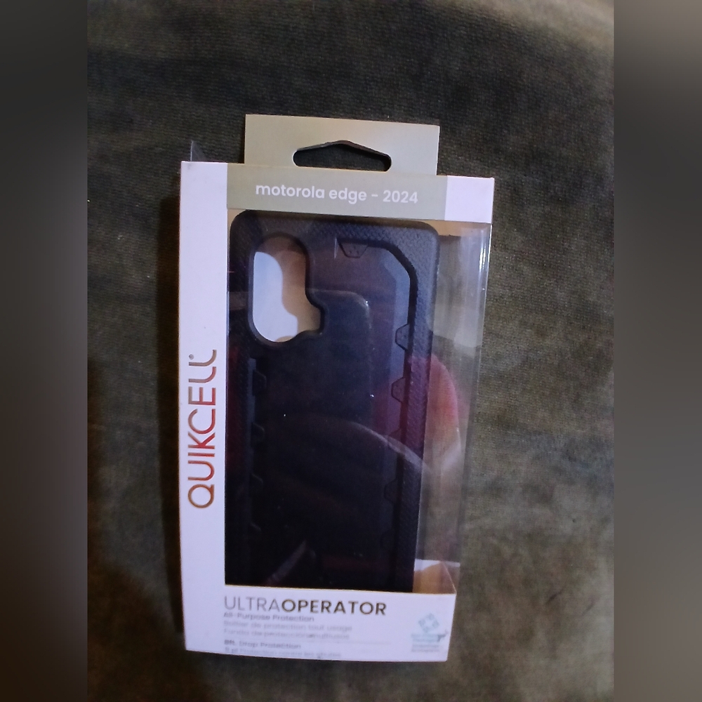 Black Phone Case for Motorola Edge 2024